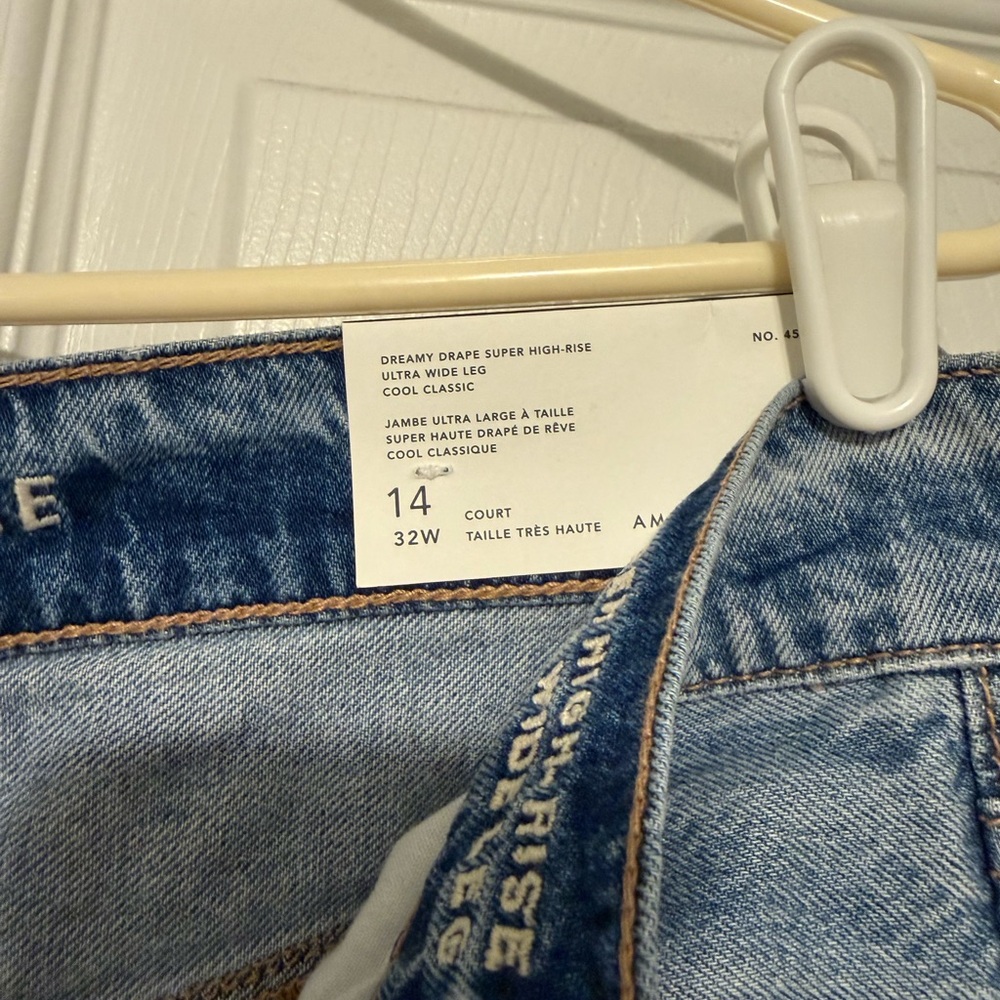 American Eagle Outfitters Dreamy Drape Ultra Wide Leg Jeans - Picture 4 of 4